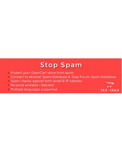 Stop Spam - Multi API spam prevention